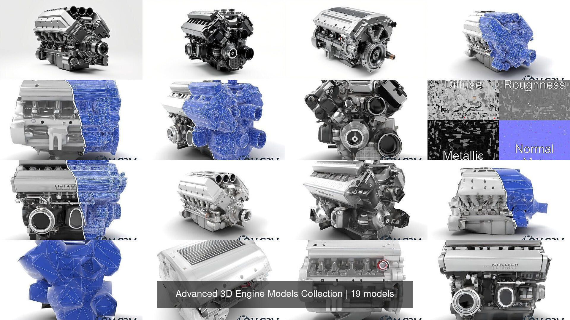 Advanced 3D Engine Models Collection _20