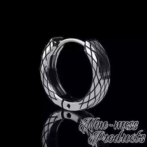 Serpent Scale Earring