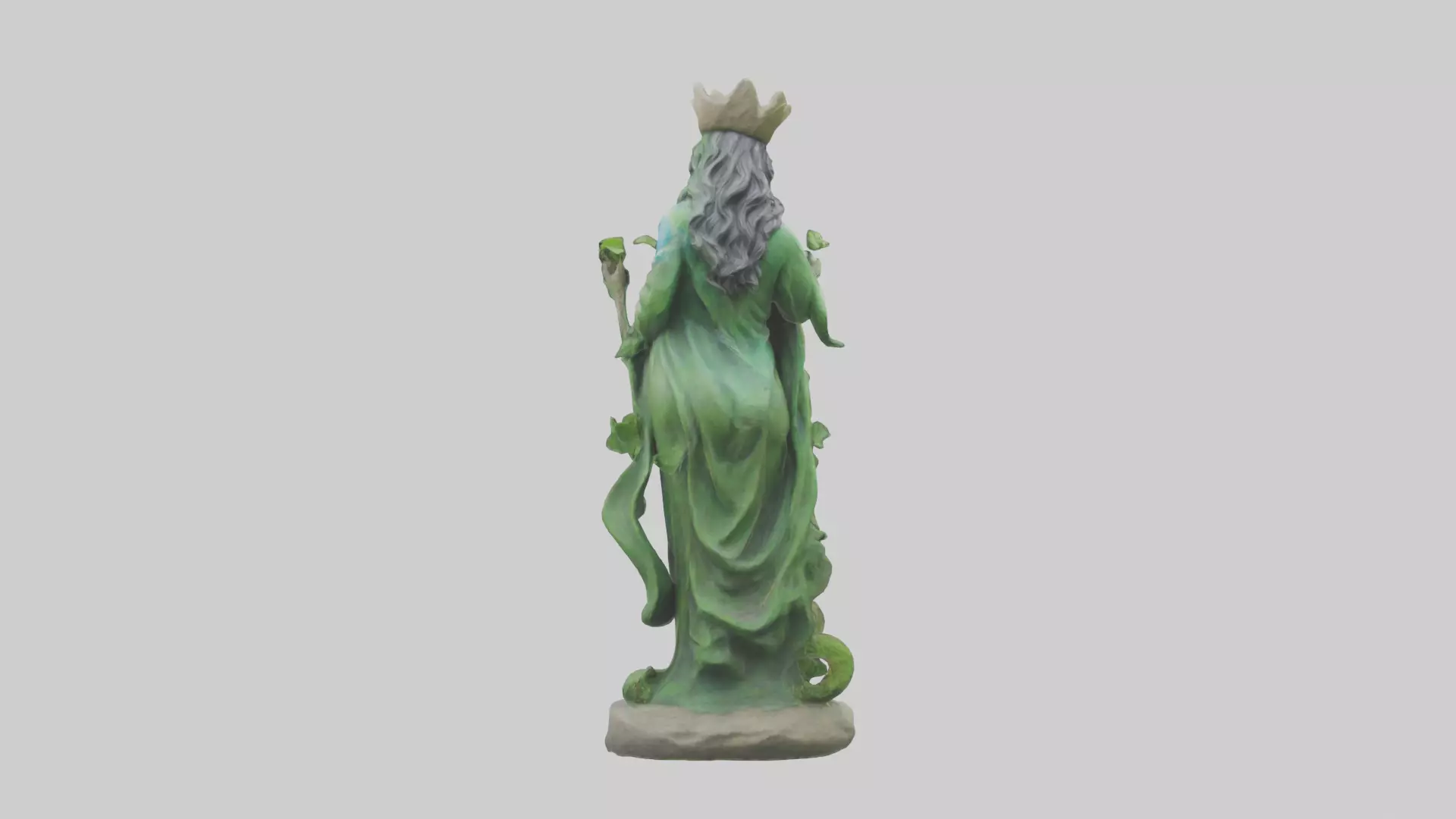 other Earth Statue model Low-poly 3D model_0