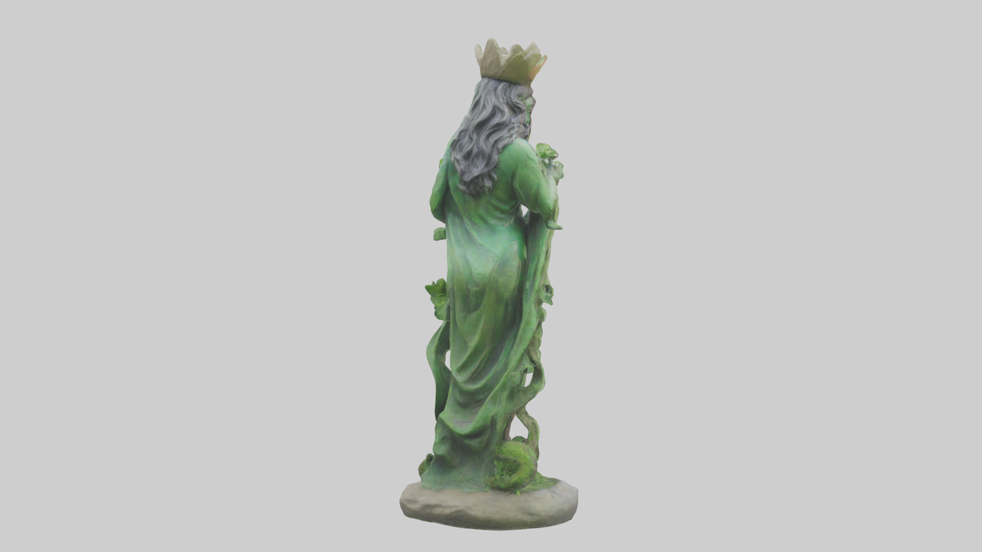 other Earth Statue model Low-poly 3D model_2