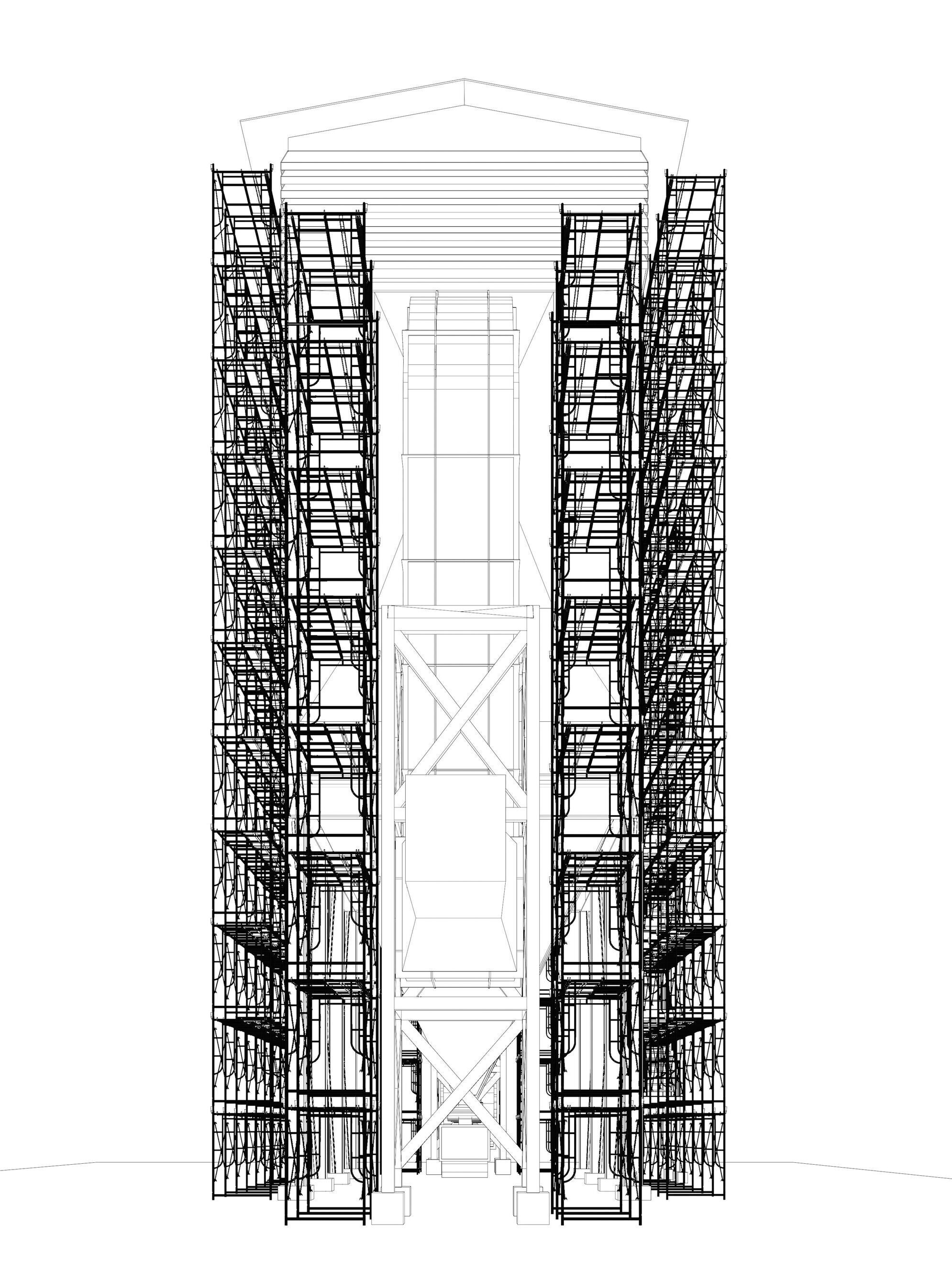 Industrial building in construction scene 25i18 3D model_7