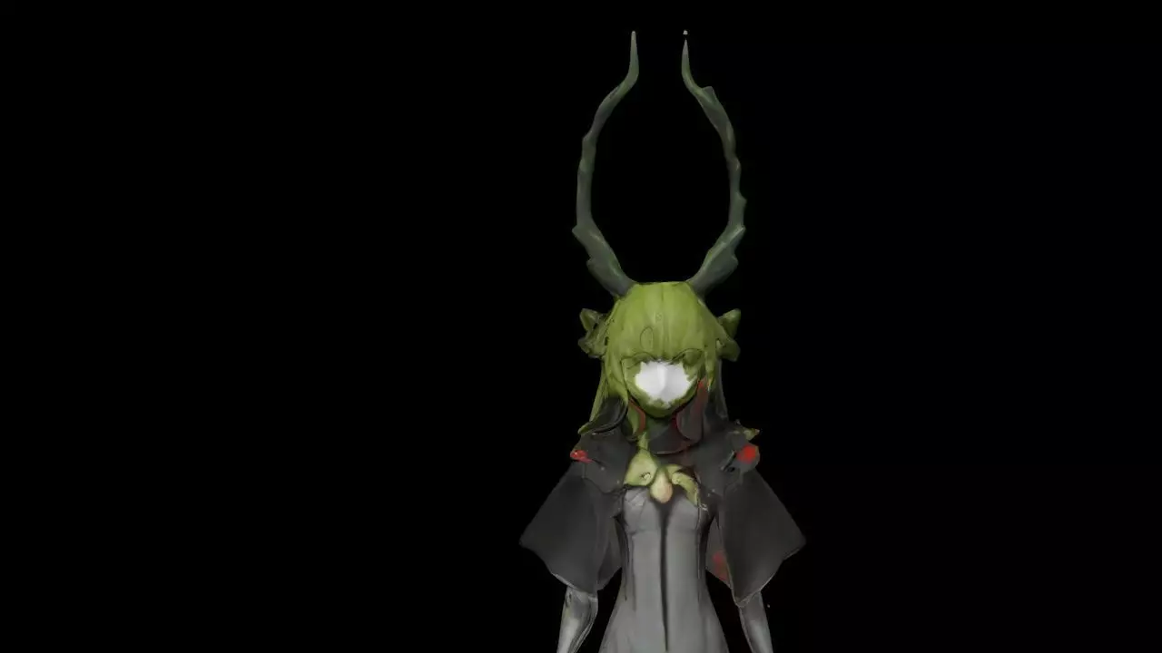 Dead Master 3D model