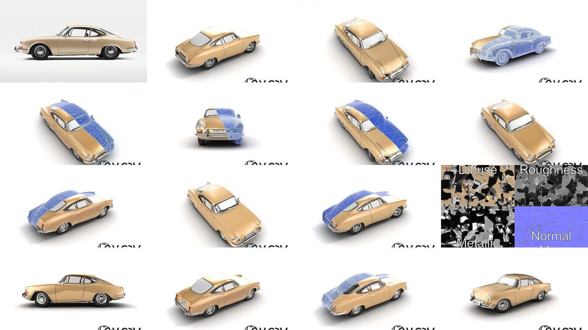 Classic Automotive Fusion 3D Model Collection_19