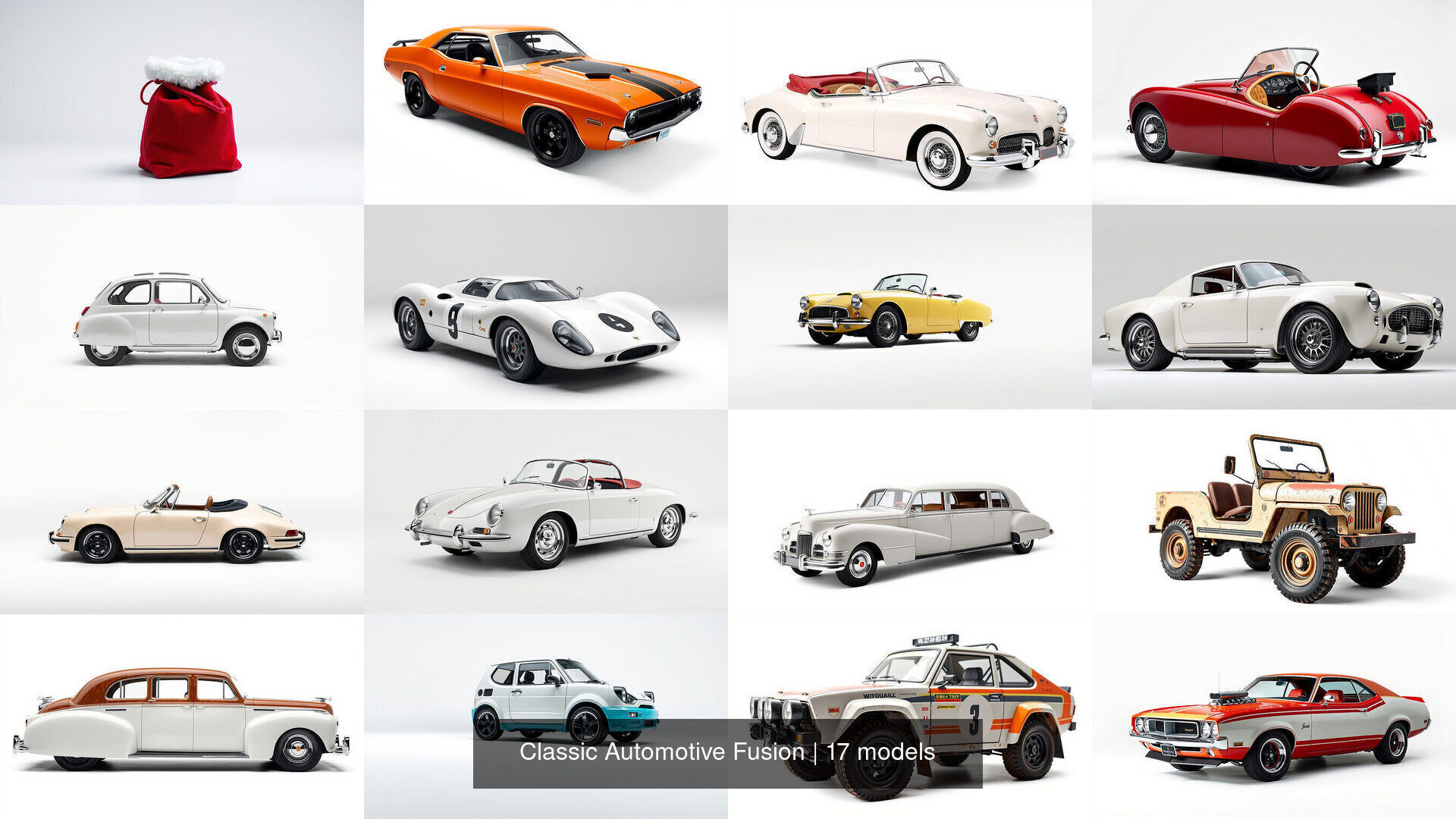 Classic Automotive Fusion 3D Model Collection_21
