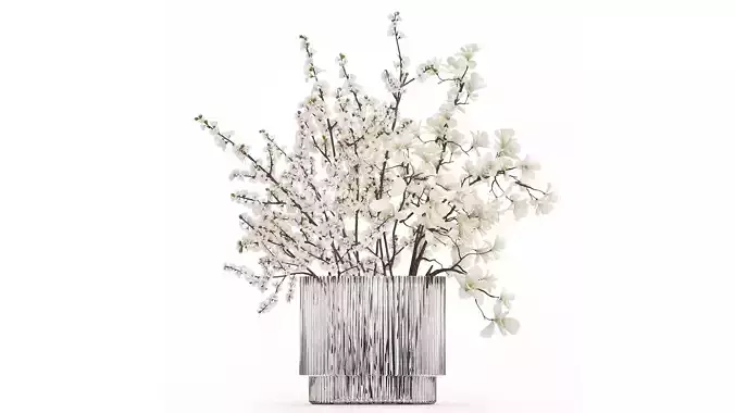 Bouquet Sakura Branches Cherry Blossom Magnolia 510