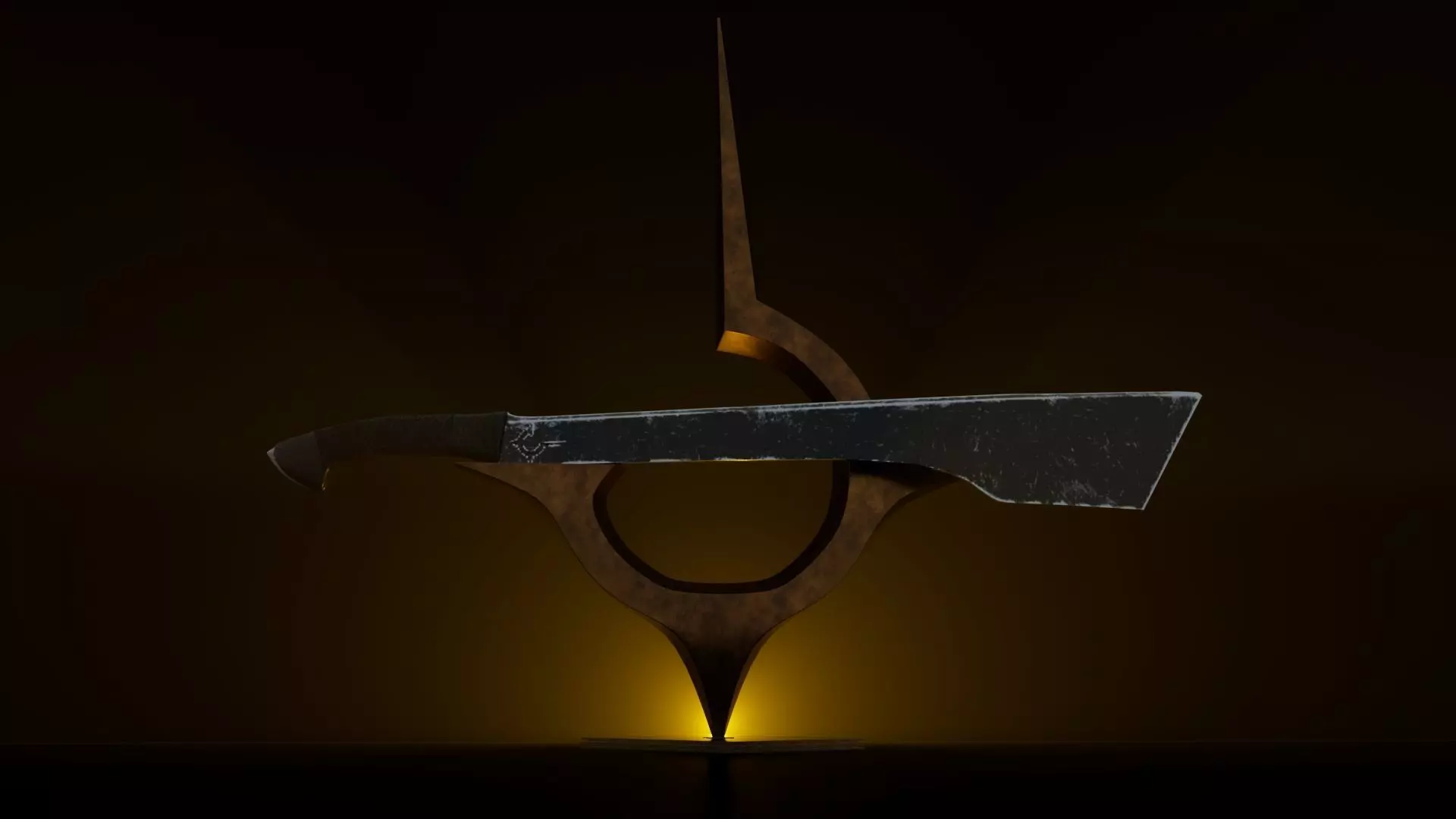 Dune Sword 3D model