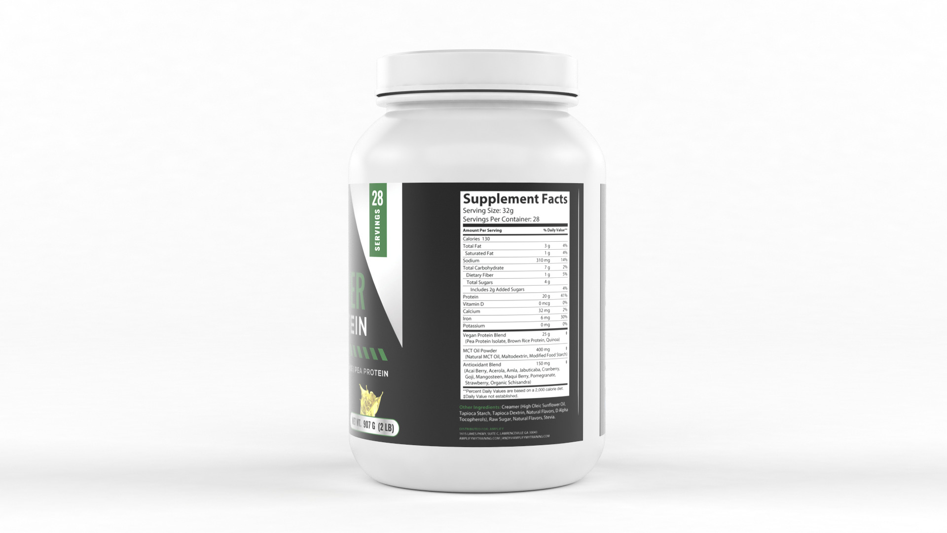 Protein Powder 3D model_2
