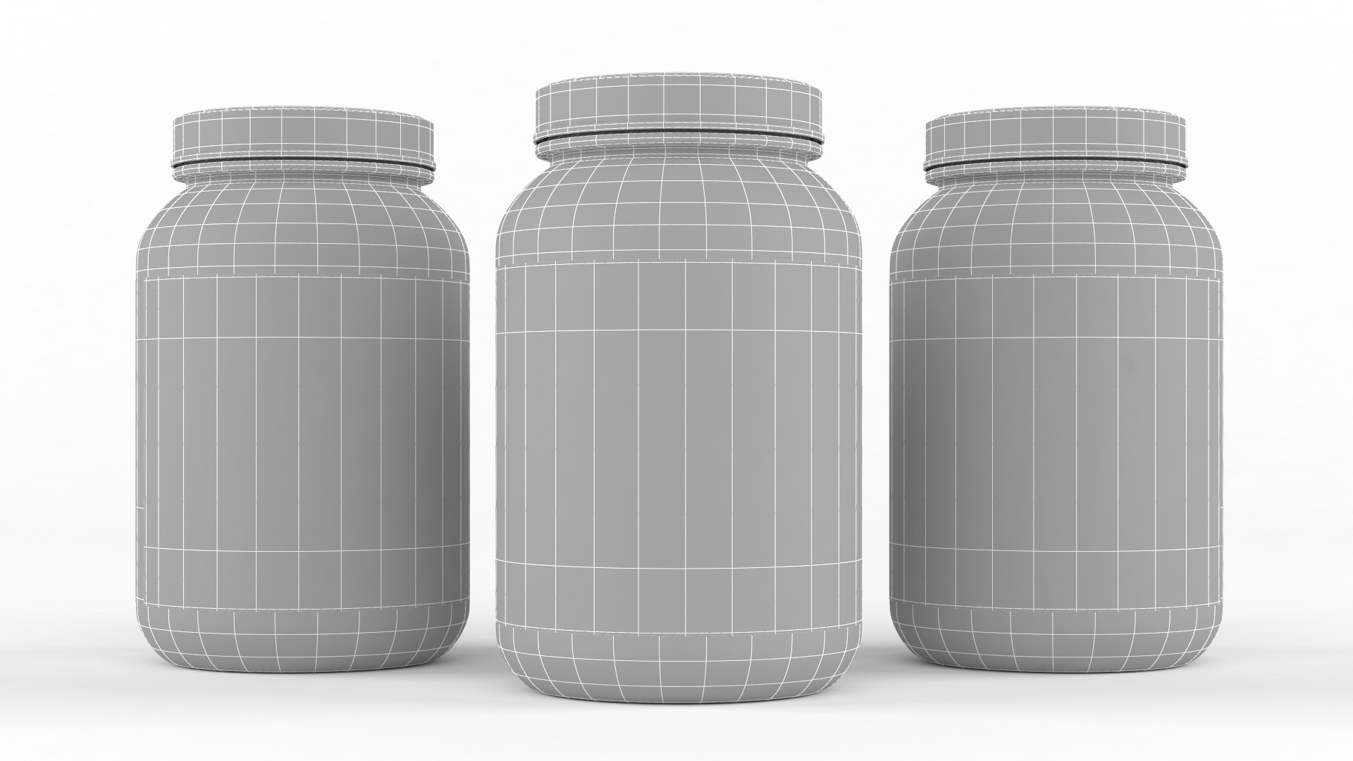 Protein Powder 3D model_5