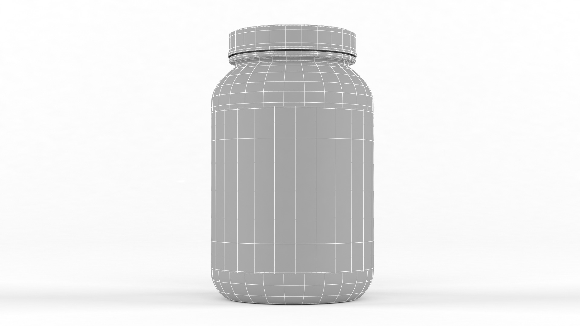Protein Powder 3D model_6