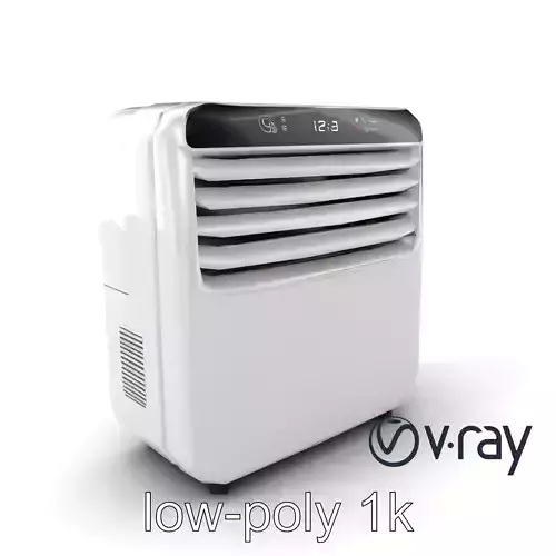 Modern Dehumidifier Compact Design model pack Low-poly 3D model