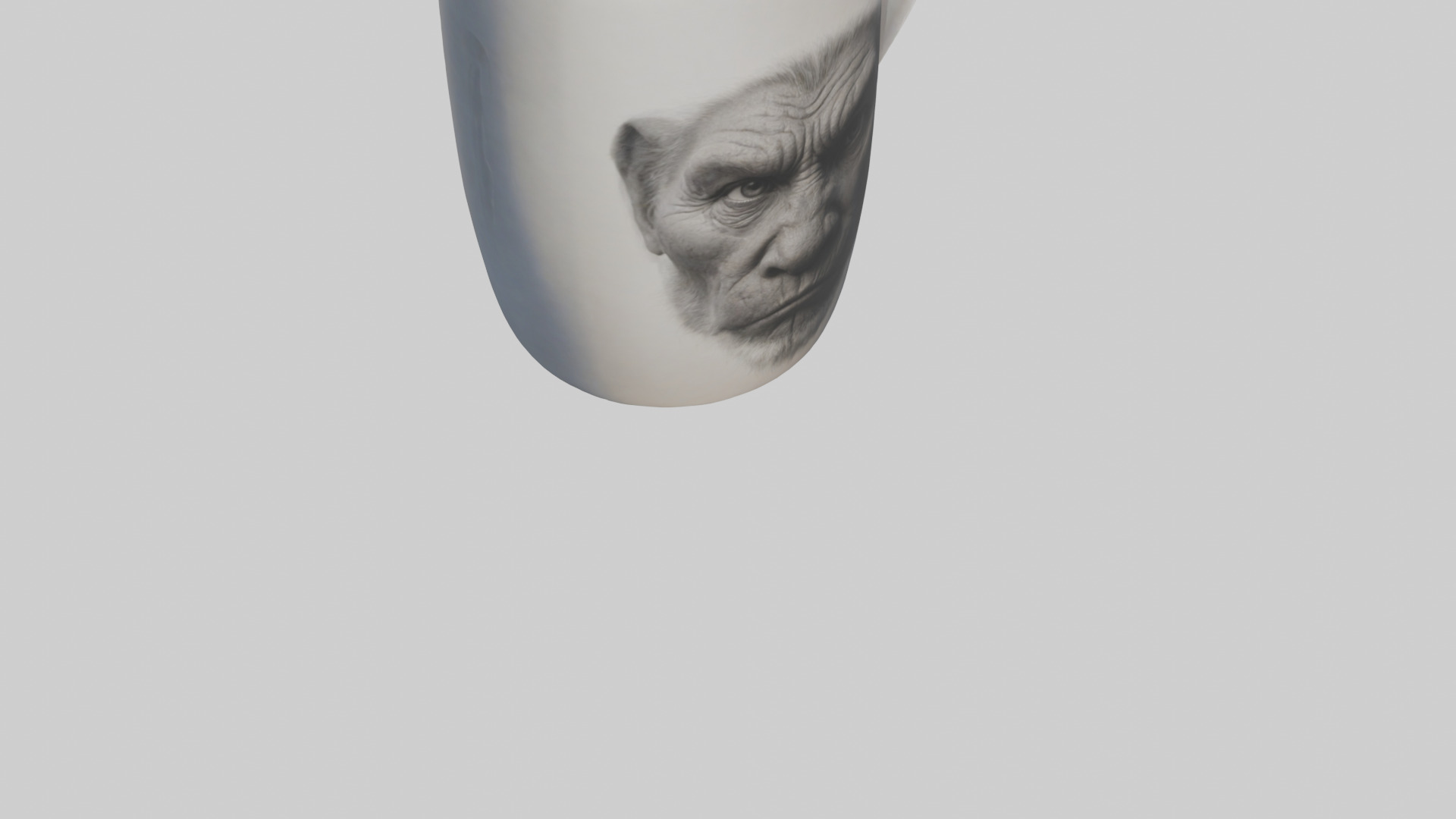 Mug model Low-poly 3D model_6