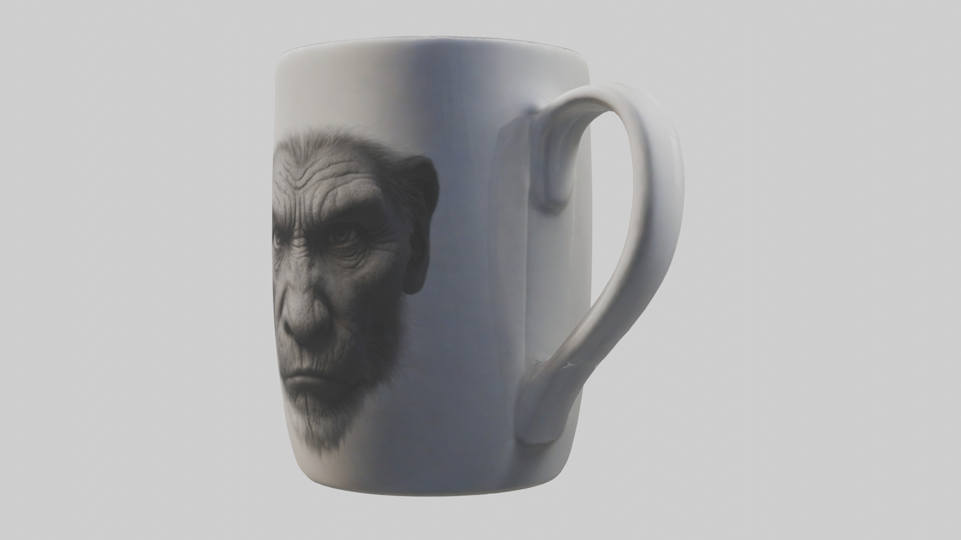 Mug model Low-poly 3D model_8