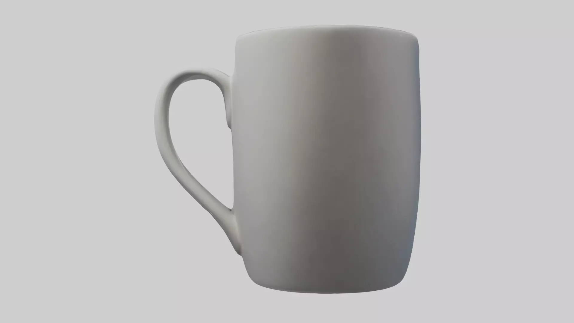 Mug model Low-poly 3D model_0