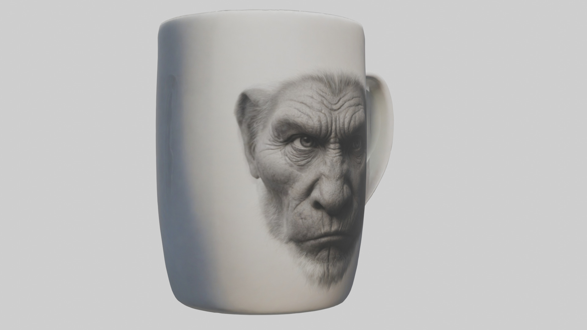 Mug model Low-poly 3D model_7