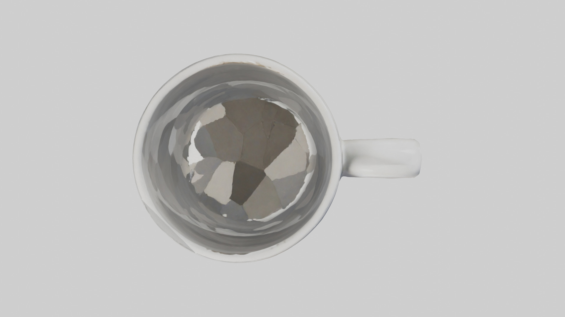 Mug model Low-poly 3D model_14