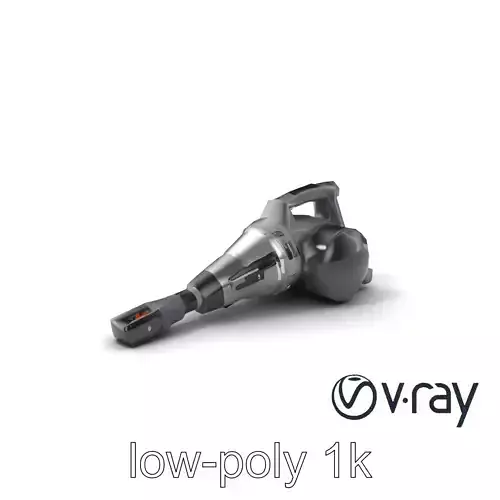 Advanced Vacuum Cleaner model pack with ergonomic design and ... Low-poly 3D model