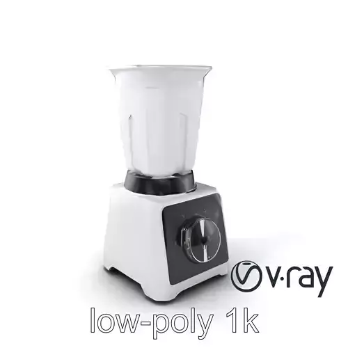 Modern Blender Ergonomic Design model pack Low-poly 3D model