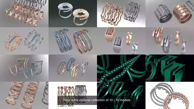 New meta minimal collection of 10 