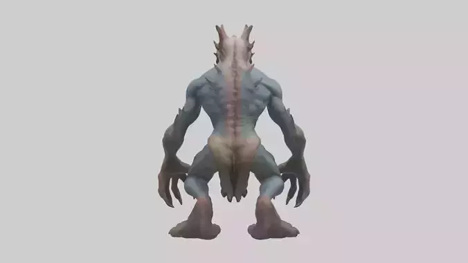 Mutant creature model 2