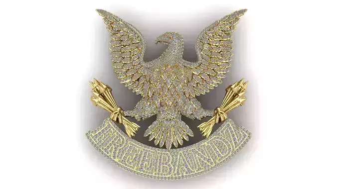 Freebandz Eagle Pendant