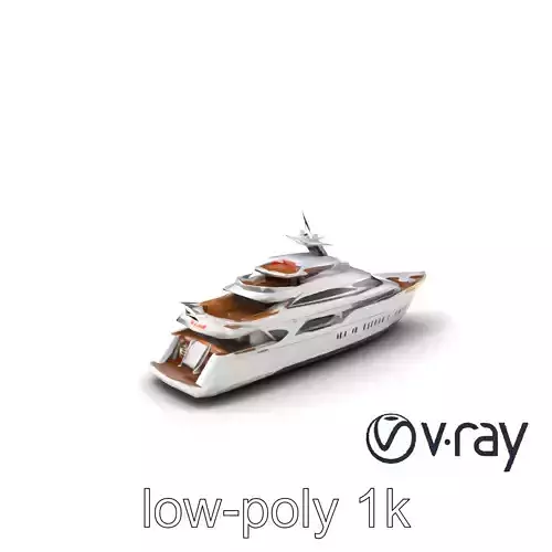 Grand Casino Yacht Luxury Model Pack