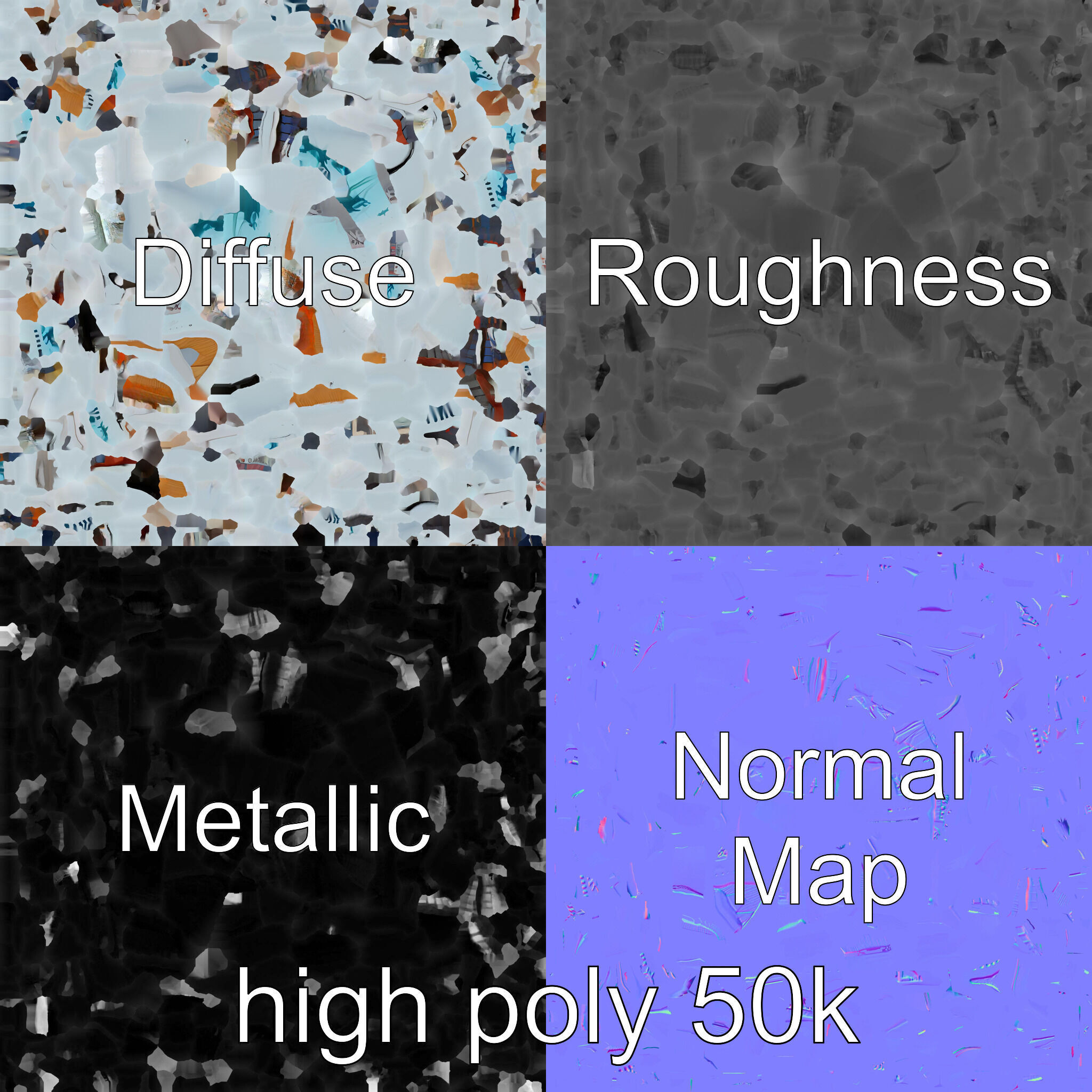 Underwater Glass-Hull Superyacht 3D model pack Low-poly 3D model_2