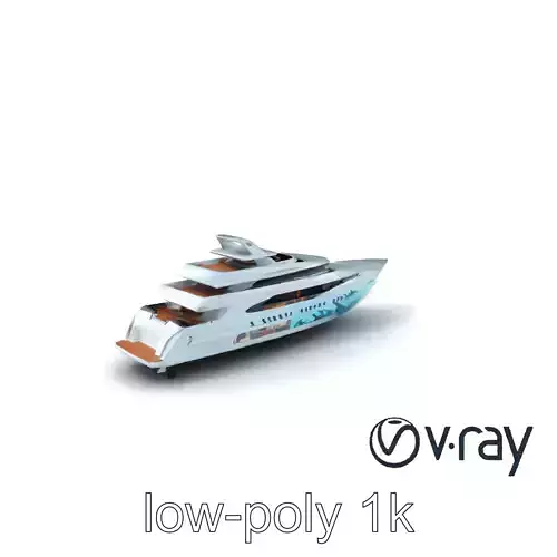 Underwater Glass-Hull Superyacht 3D model pack Low-poly 3D model Underwater Glass-Hull Superyacht 3D model pack Low-poly 3D model