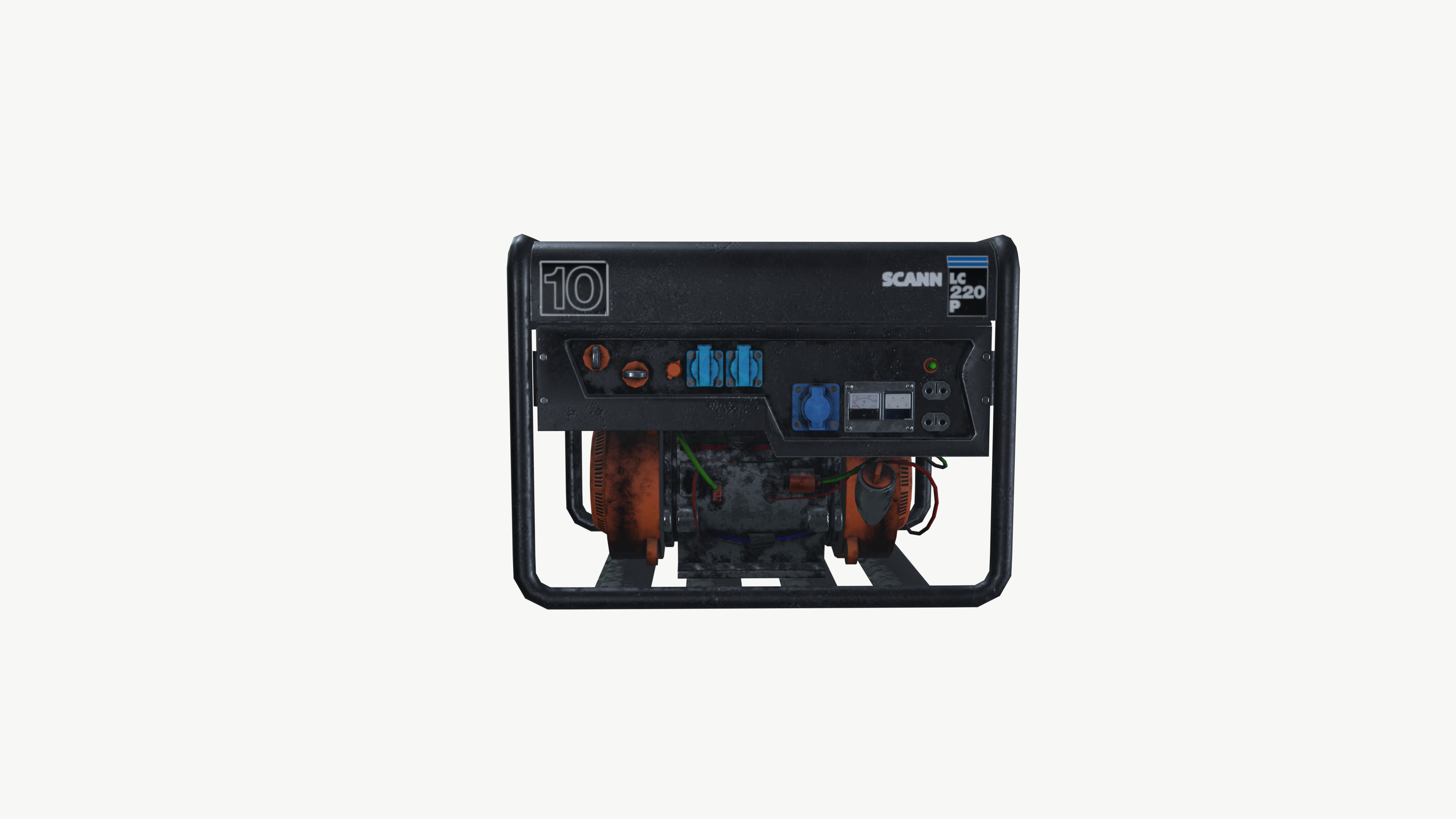 Mini Generator 3D model_5