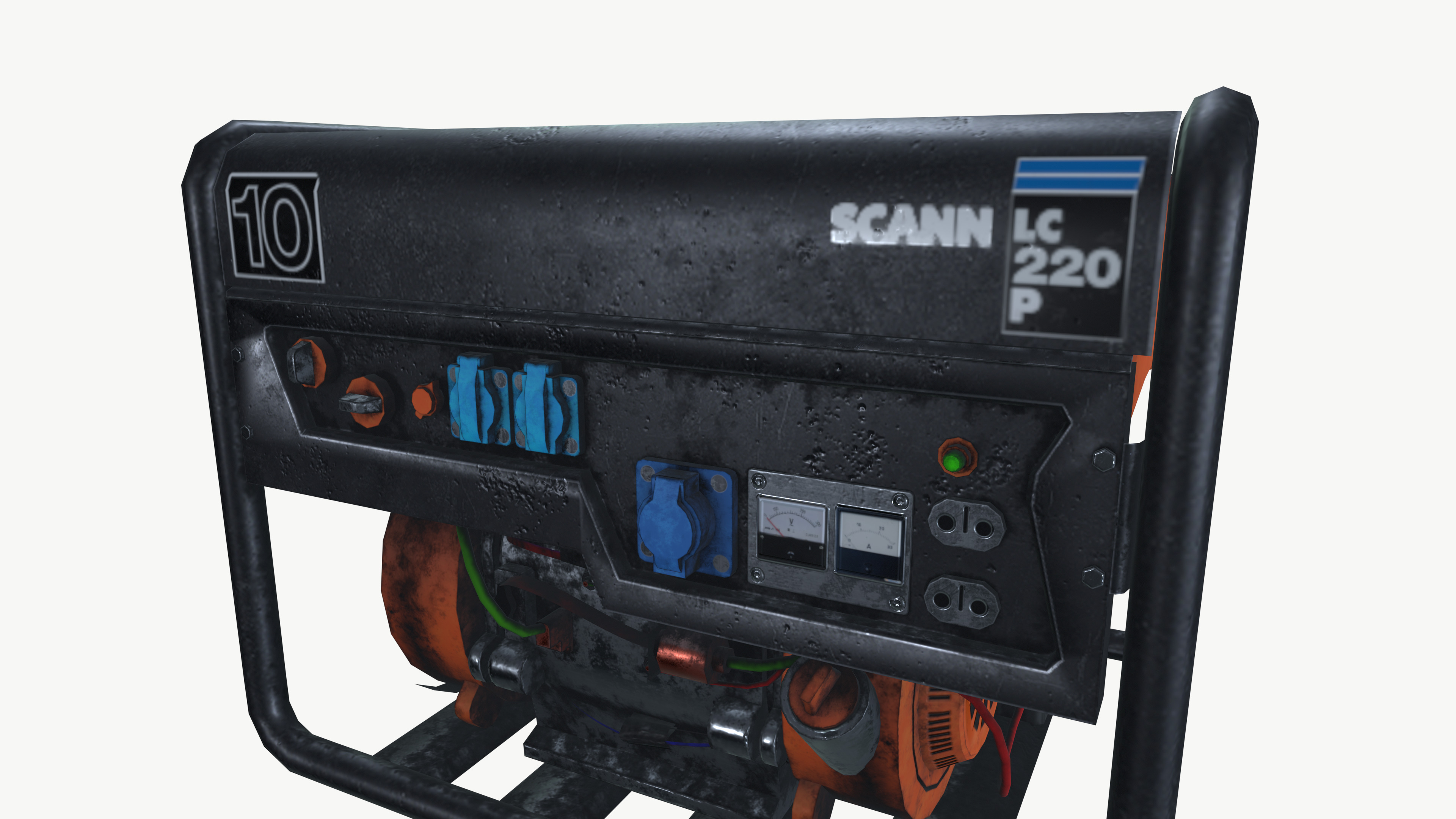 Mini Generator 3D model_7
