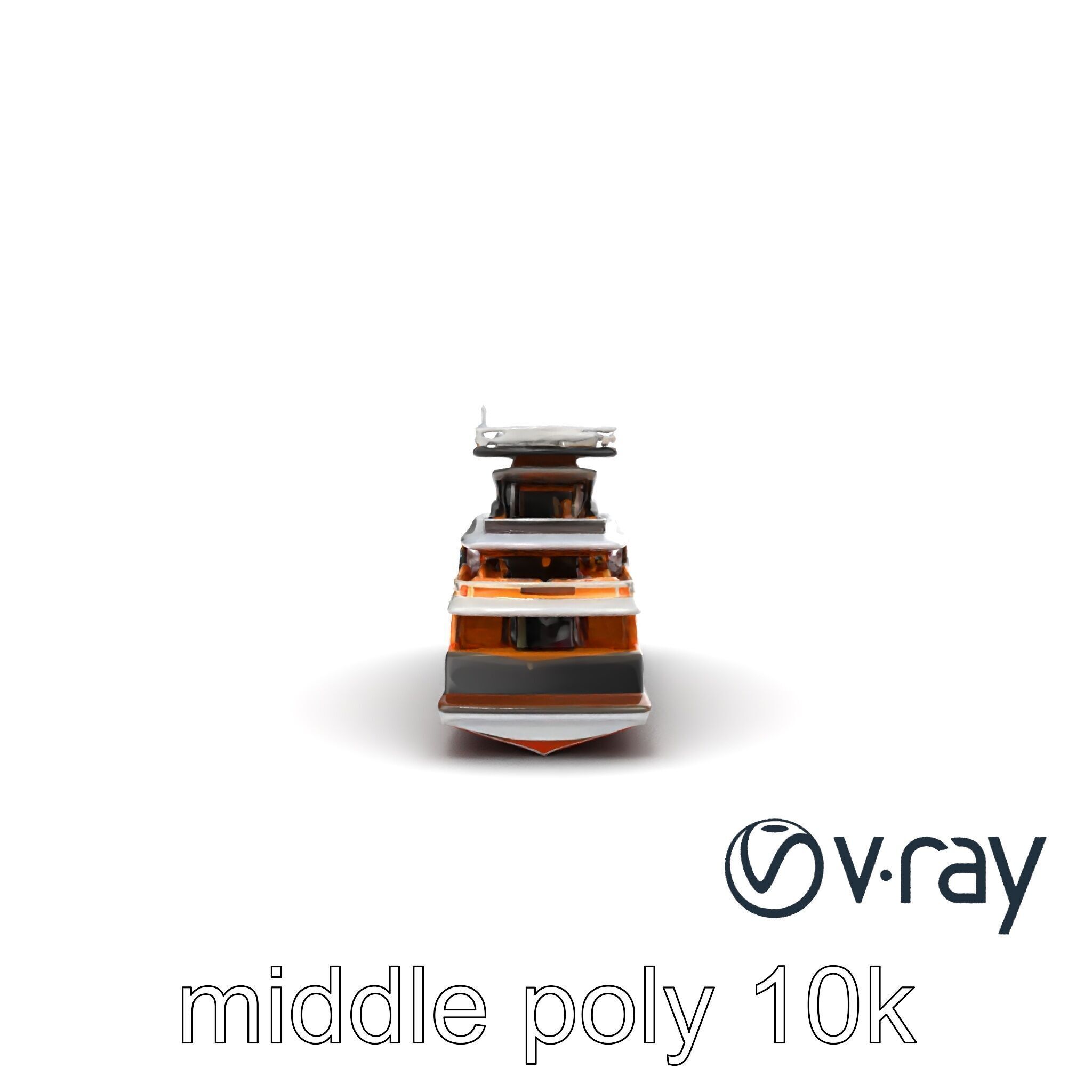 Regal Royal Superyacht with Versailles-style Opulence model pack Low-poly 3D model_17