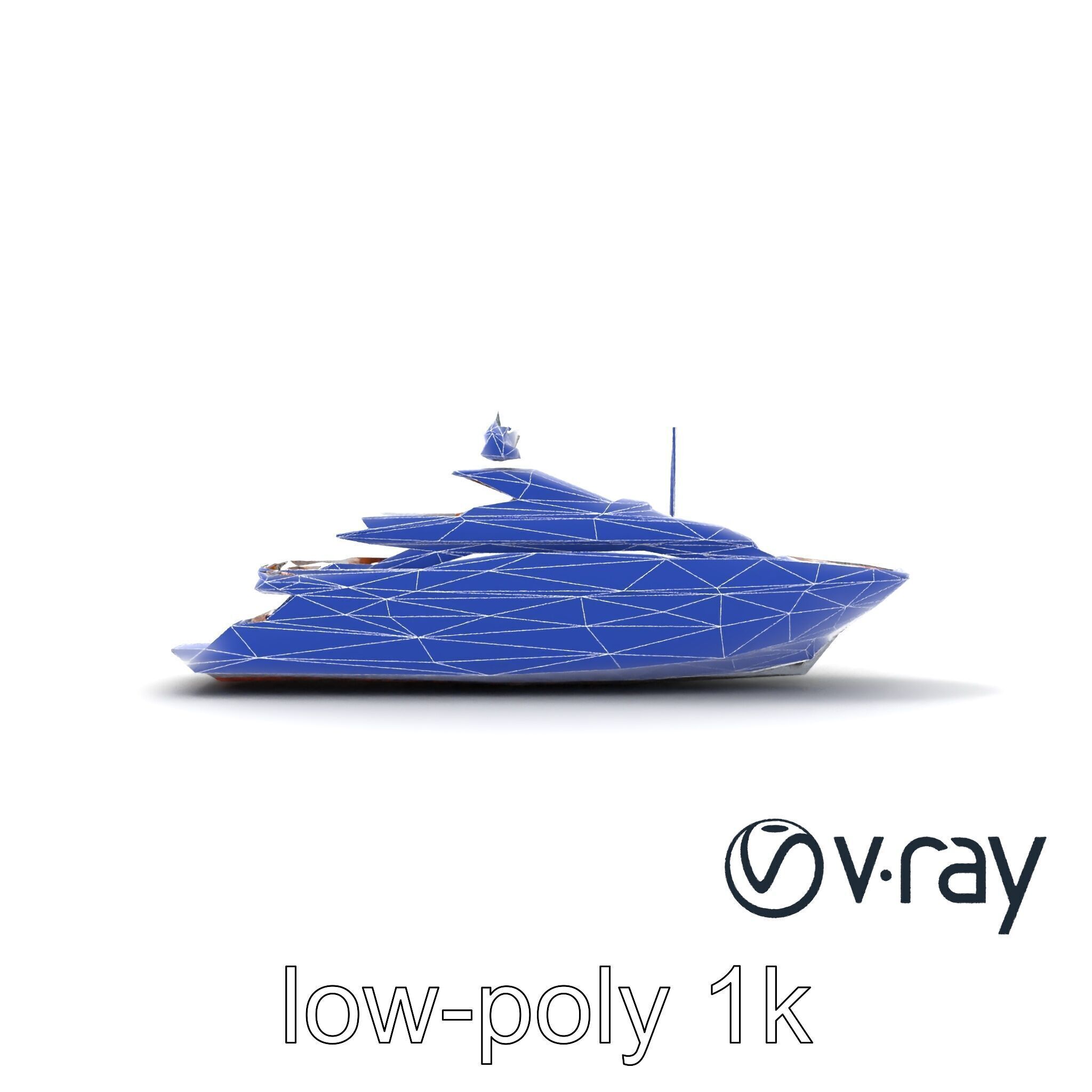 Regal Royal Superyacht with Versailles-style Opulence model pack Low-poly 3D model_20