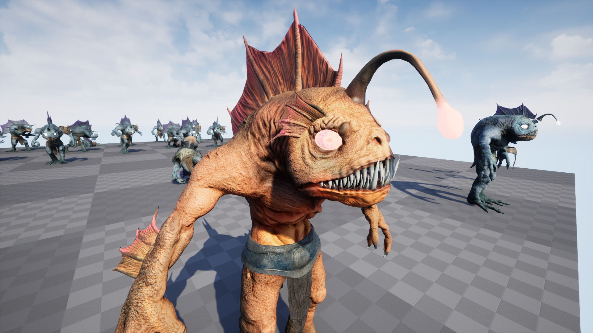 Murloc 2 Low-poly 3D model_22