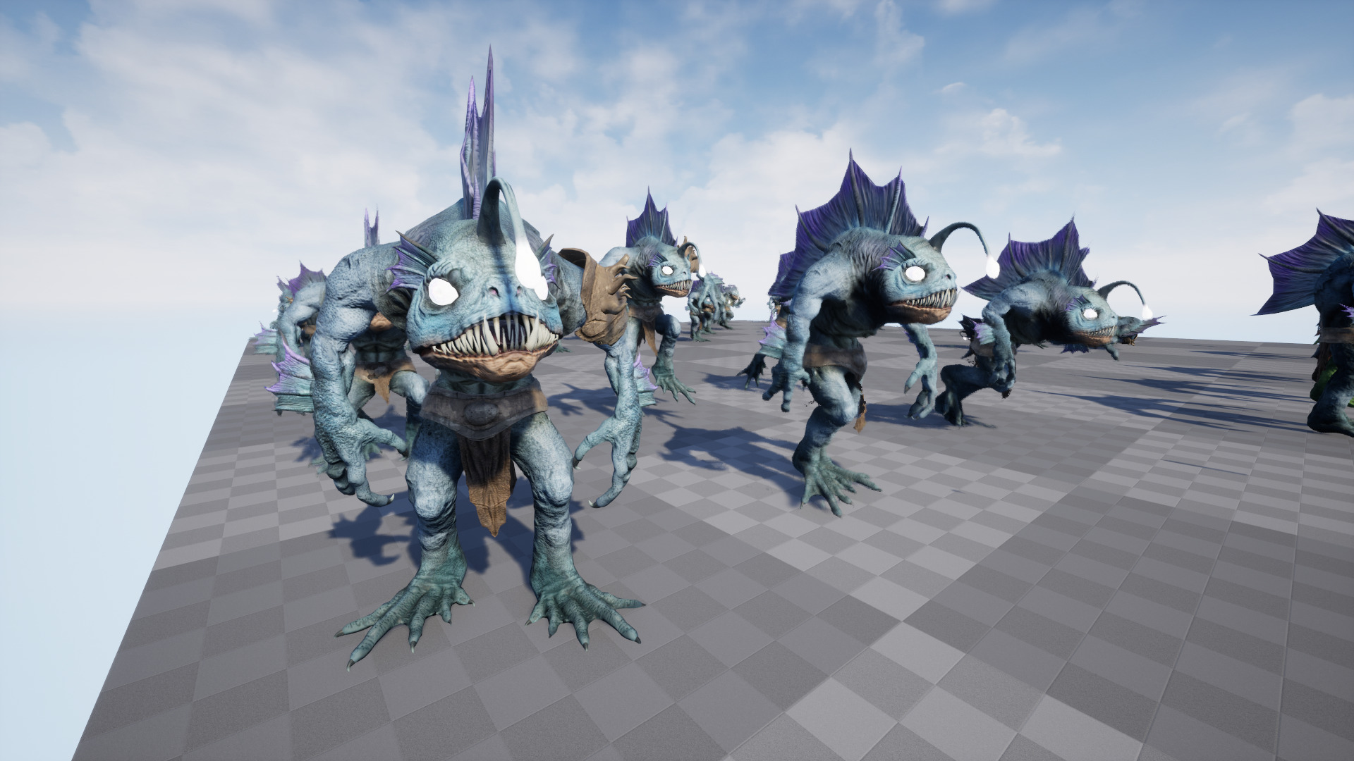 Murloc 2 Low-poly 3D model_23