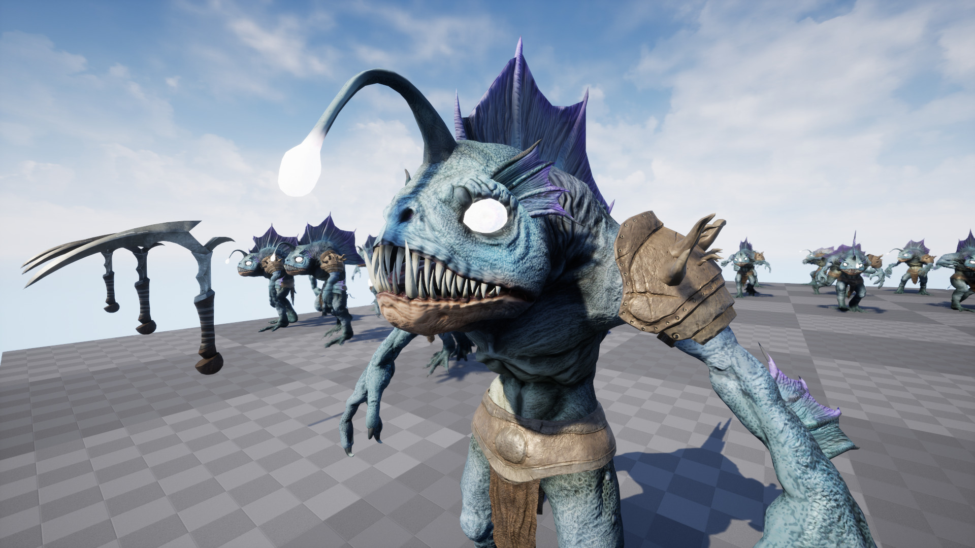 Murloc 2 Low-poly 3D model_26