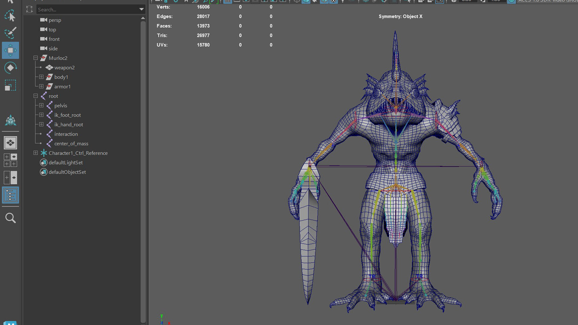 Murloc 2 Low-poly 3D model_32