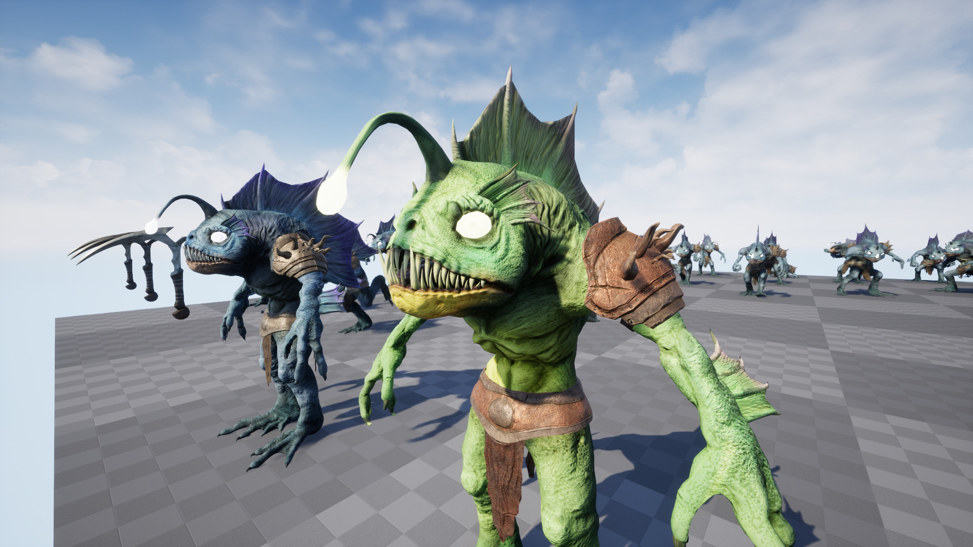 Murloc 2 Low-poly 3D model_20