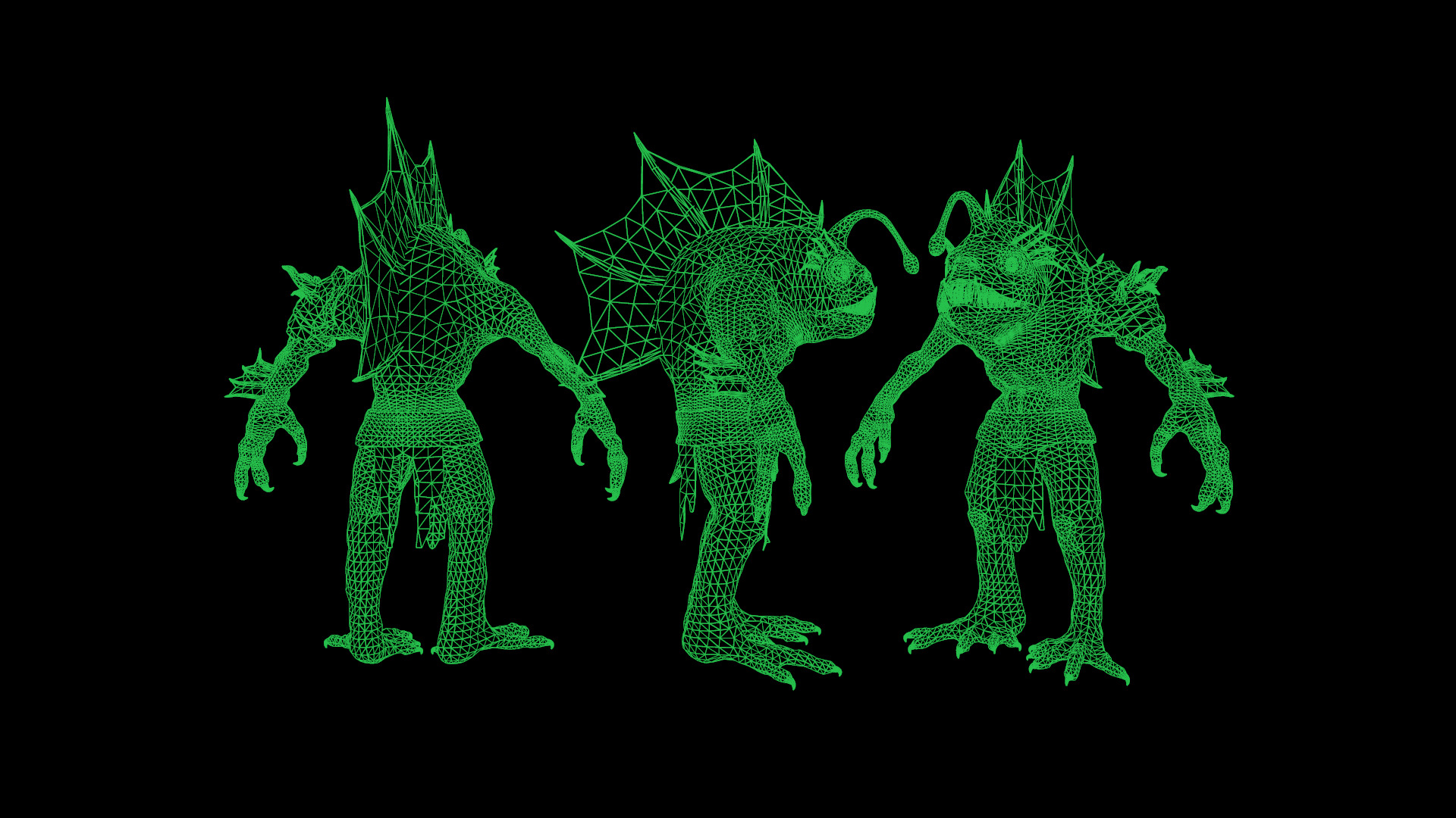 Murloc 2 Low-poly 3D model_7