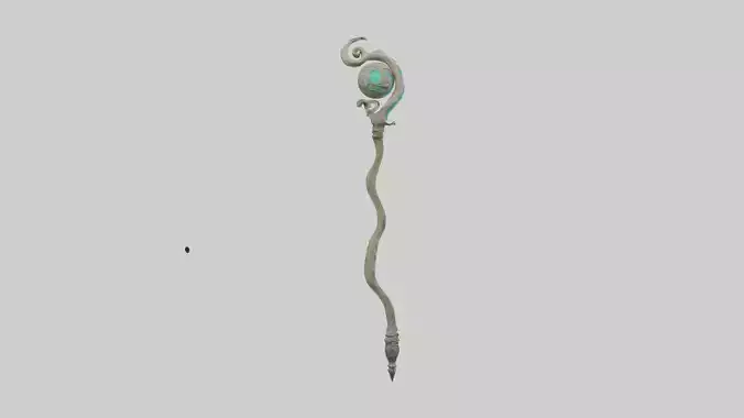 Mystic Staff model