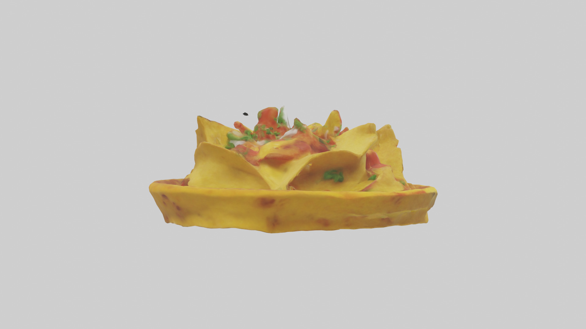 achos model Low-poly 3D model_2