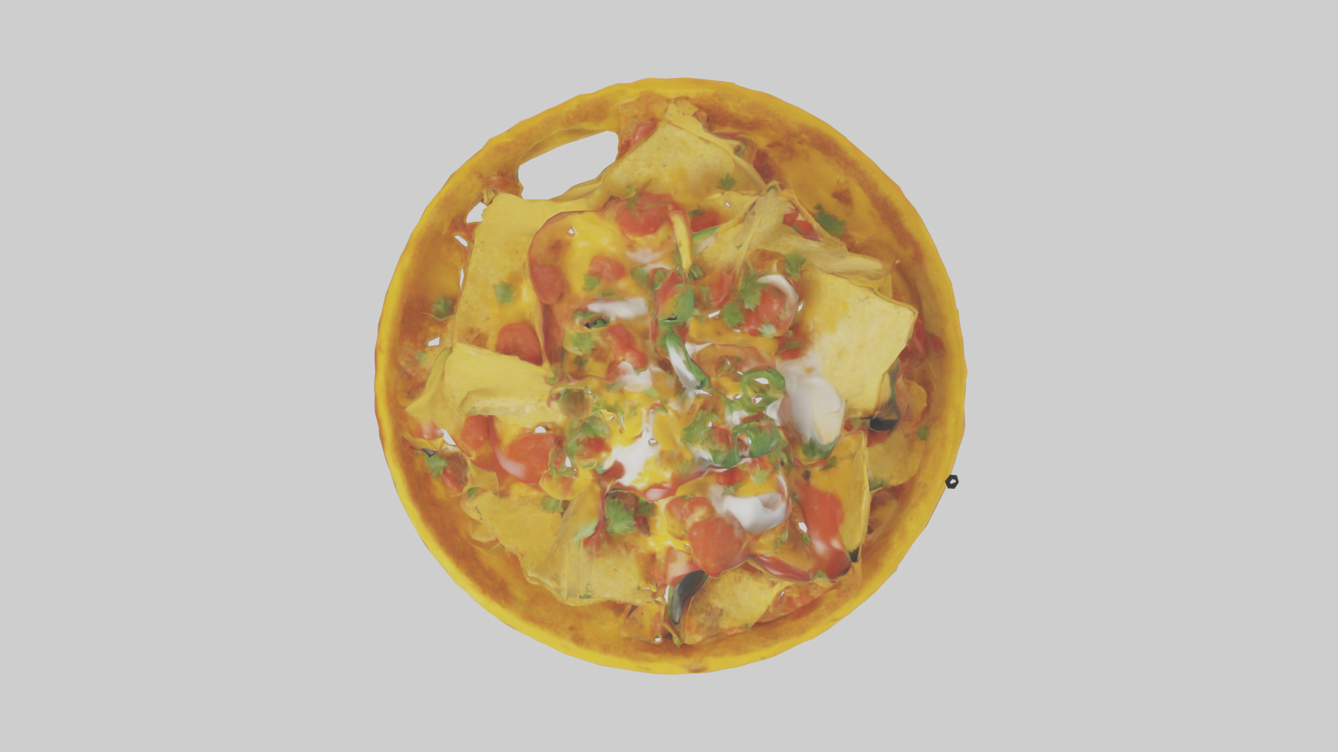 achos model Low-poly 3D model_14