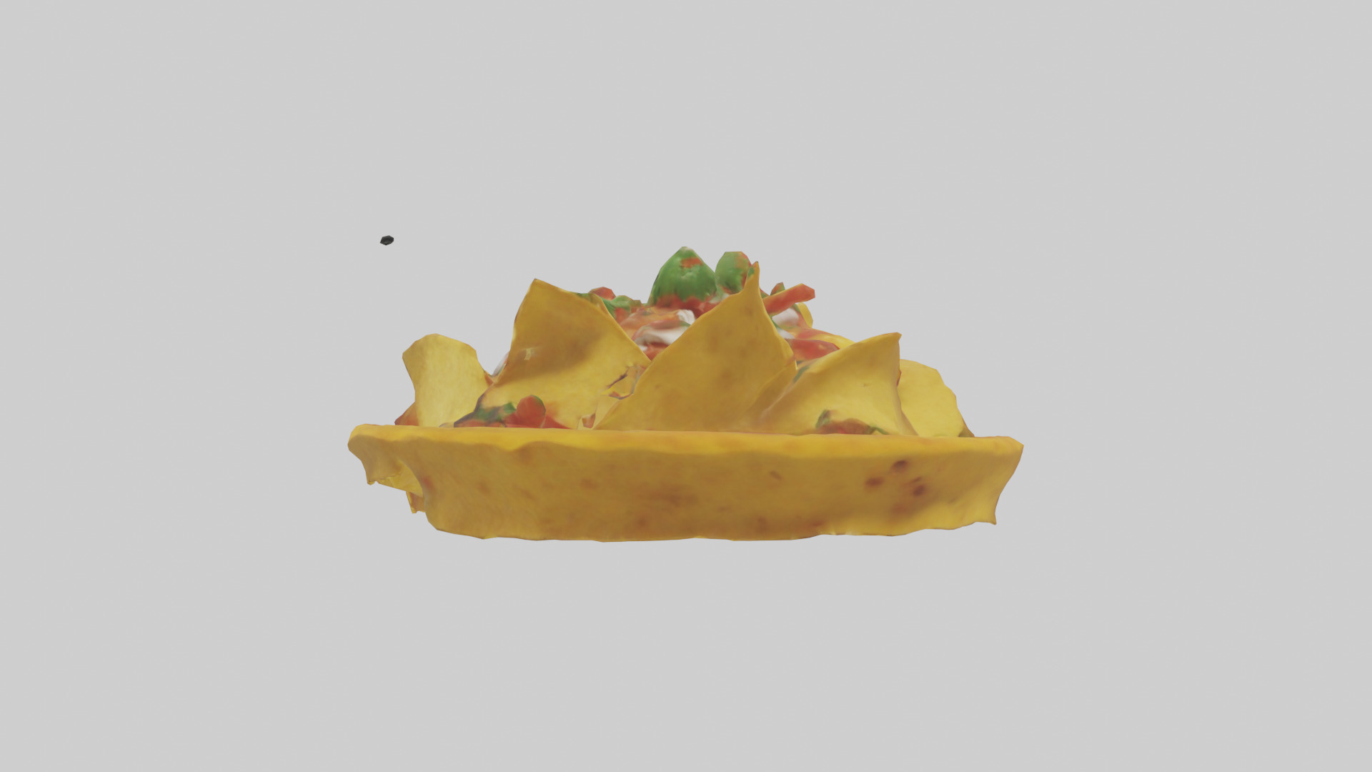 achos model Low-poly 3D model_1