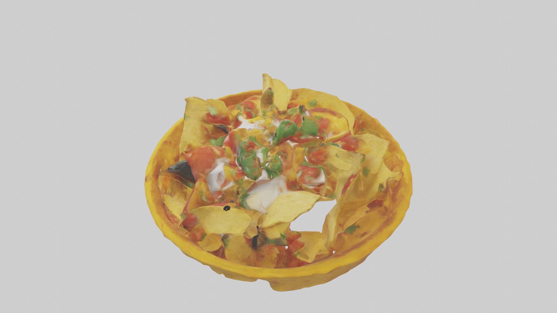 achos model Low-poly 3D model_17