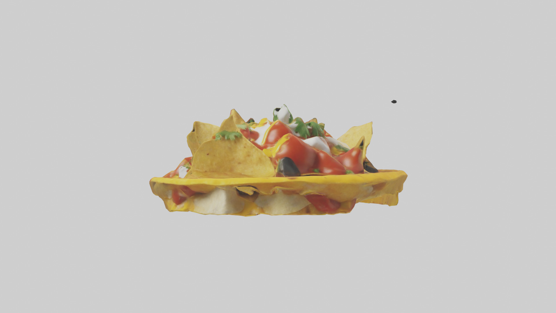 achos model Low-poly 3D model_9