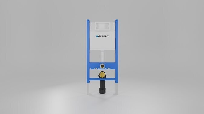 Geberit WC Frame - WC system - High-Quality 3D Model 3D model