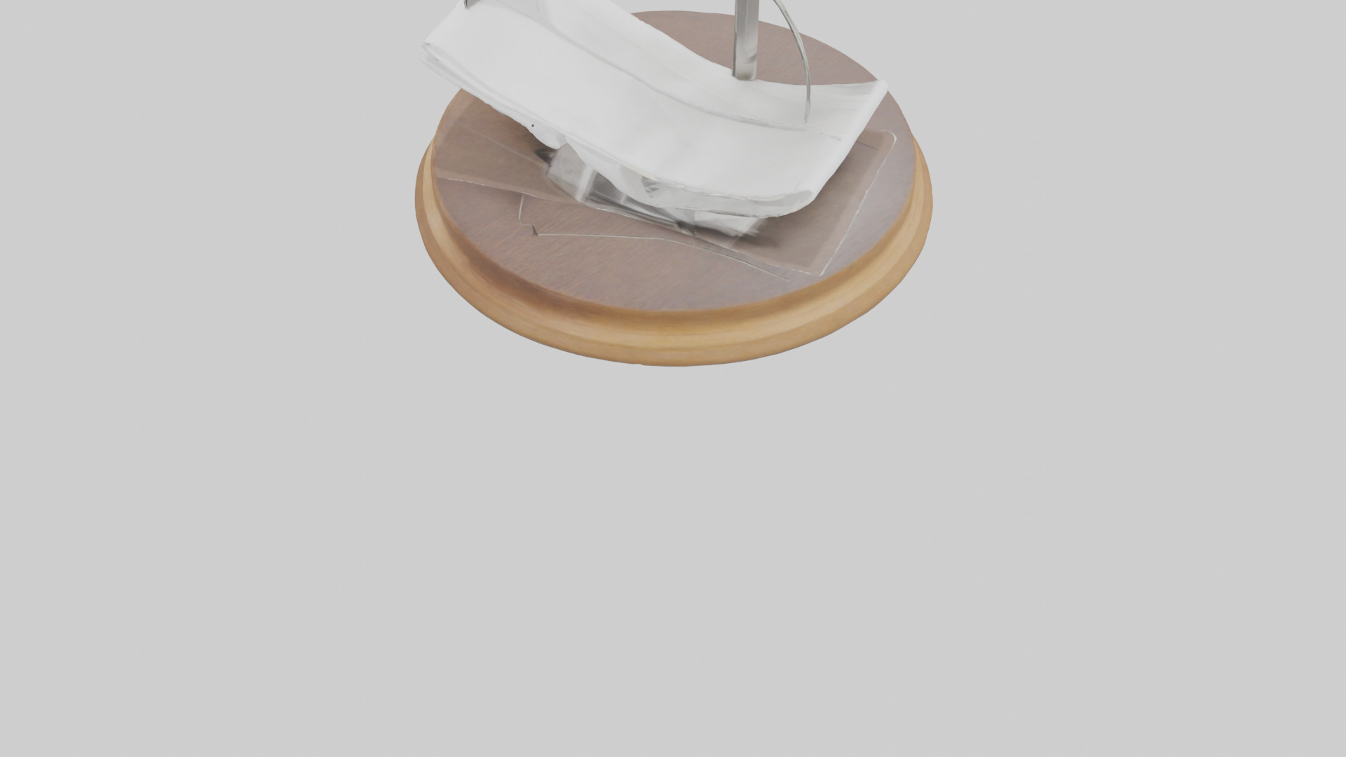 Napkin holder model 2 Low-poly 3D model_3