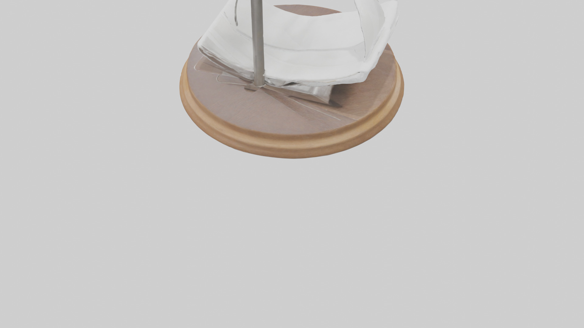 Napkin holder model 2 Low-poly 3D model_6