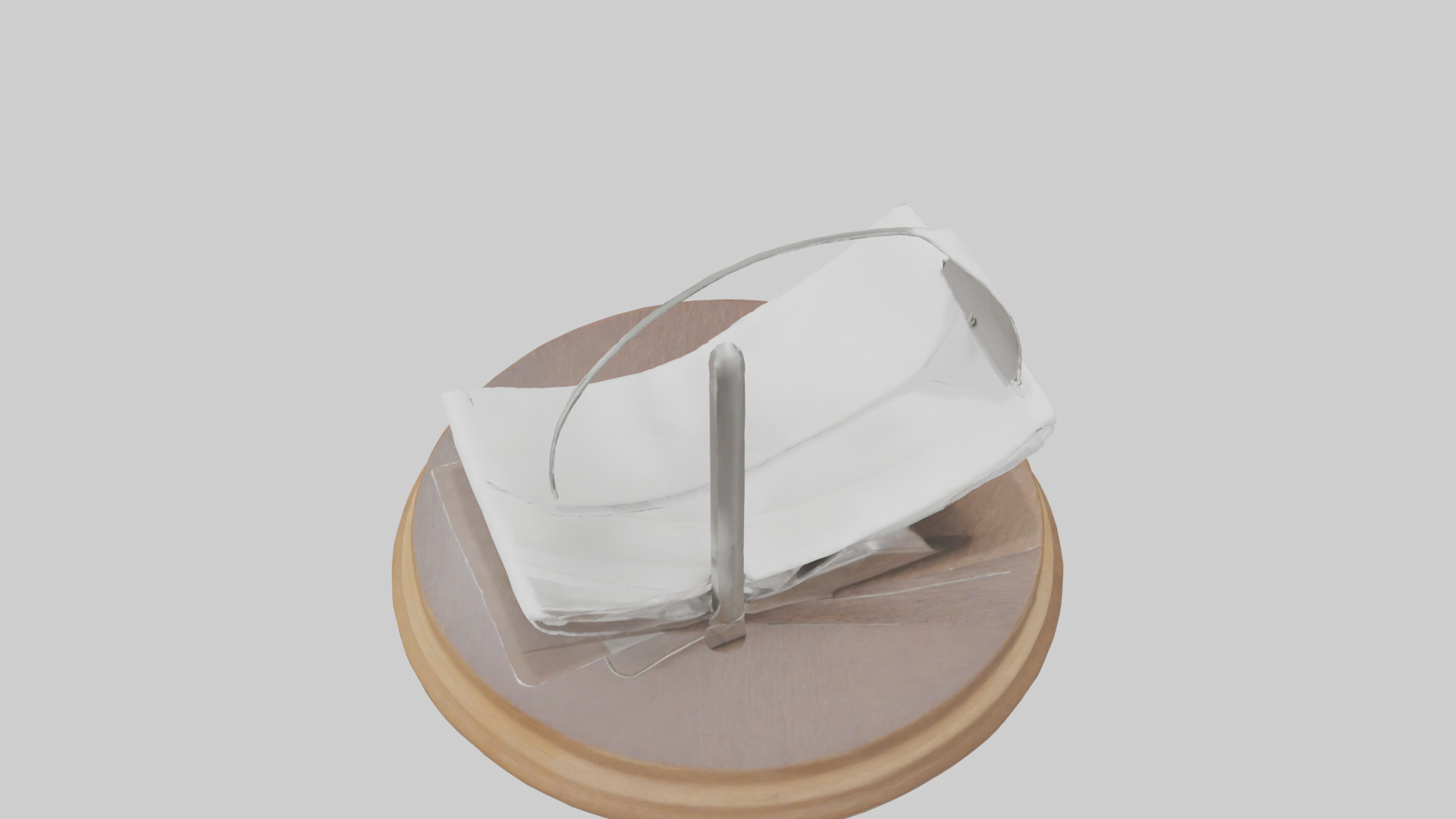 Napkin holder model 2 Low-poly 3D model_18