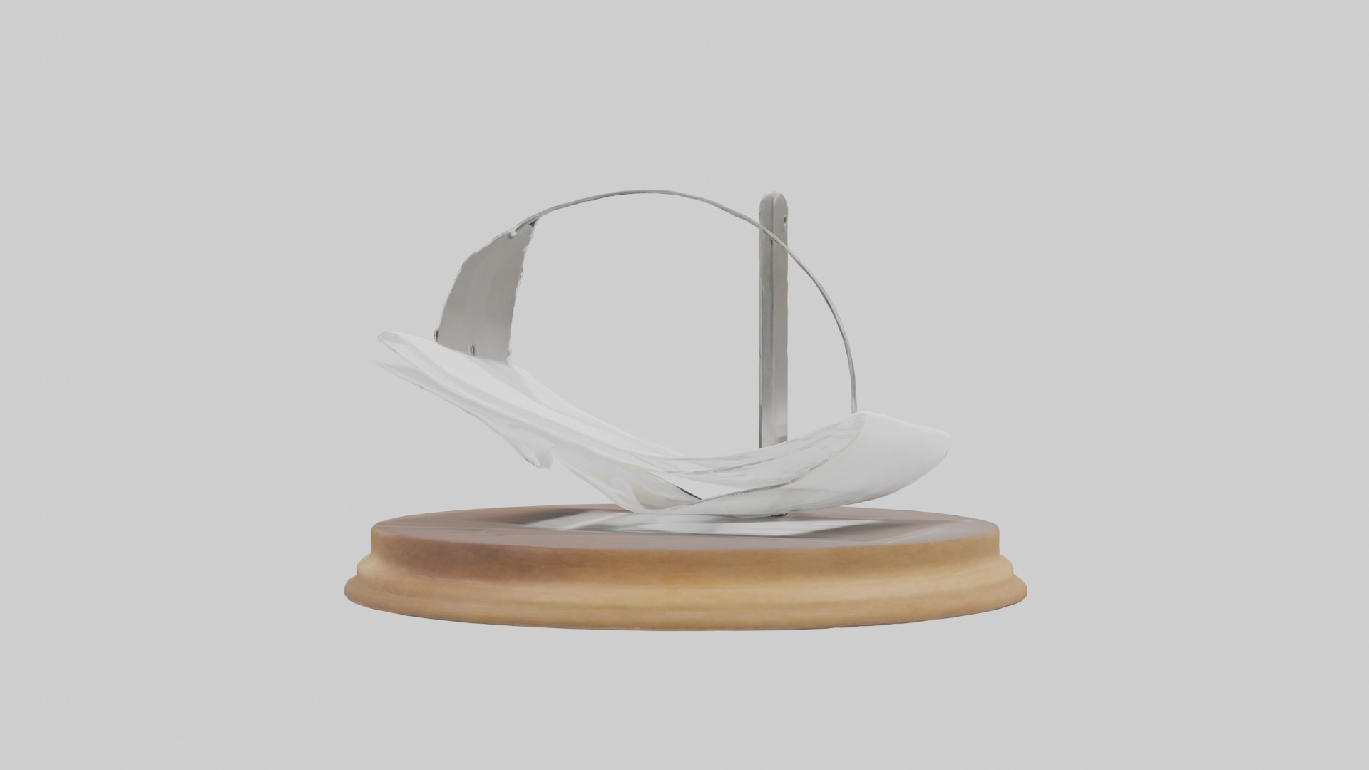 Napkin holder model 2 Low-poly 3D model_1