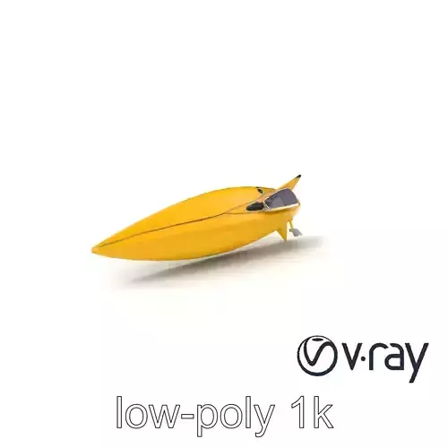 SolarFlare Express Gold-Plated Spacecraft Model Pack Low-poly 3D model