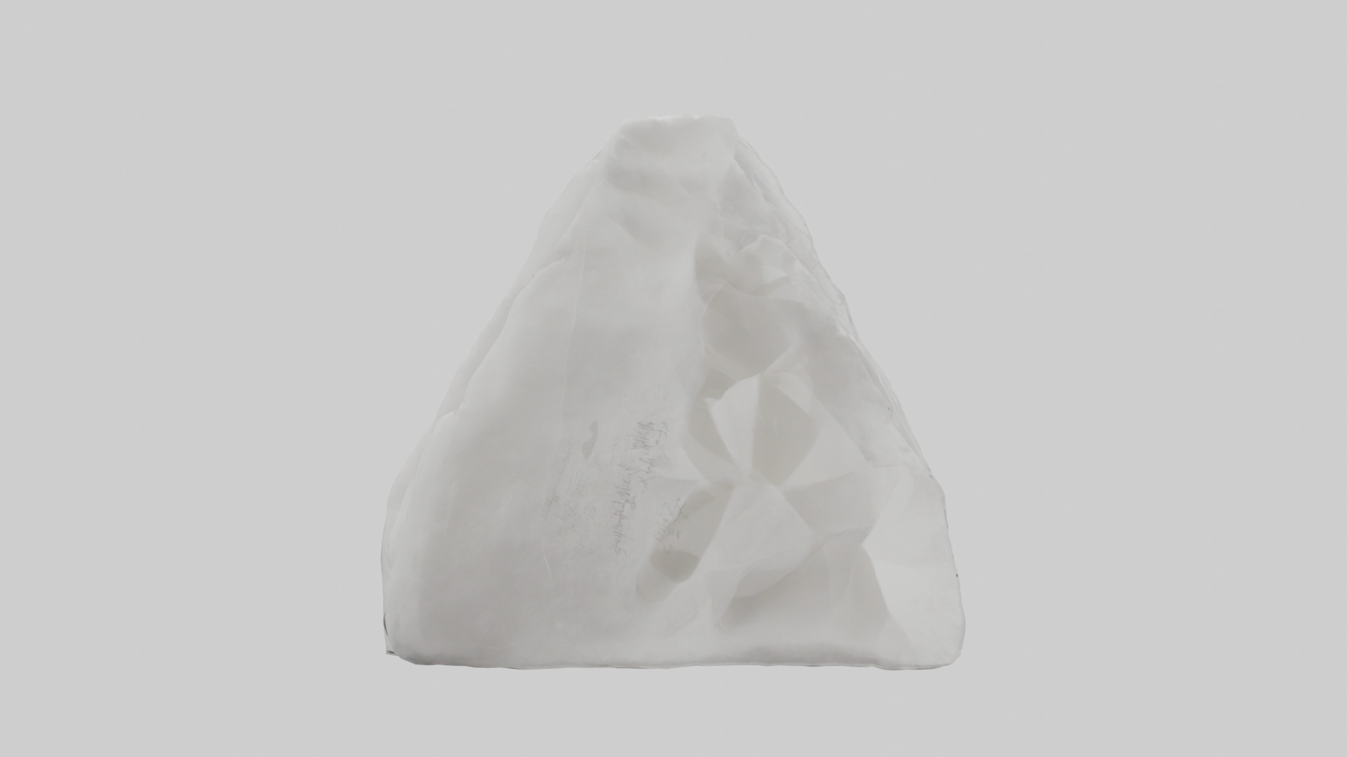 Napkin model Low-poly 3D model_2